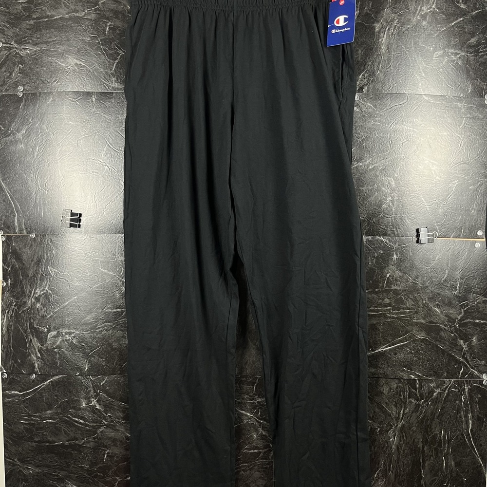 Champion Men's Black Sweatpants 2XL